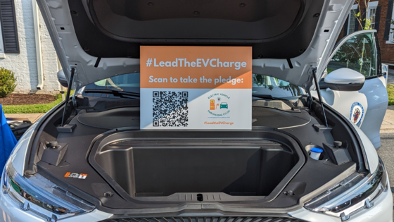 under the hood of an electric vehicle