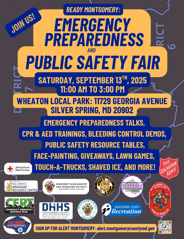 Residents Invited to Emergency Preparedness and Public Safety Fair on Saturday, Sept. 13  