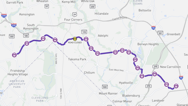 Portion of Sligo Creek Parkway to Close Starting Sept. 22 for Purple Line Construction