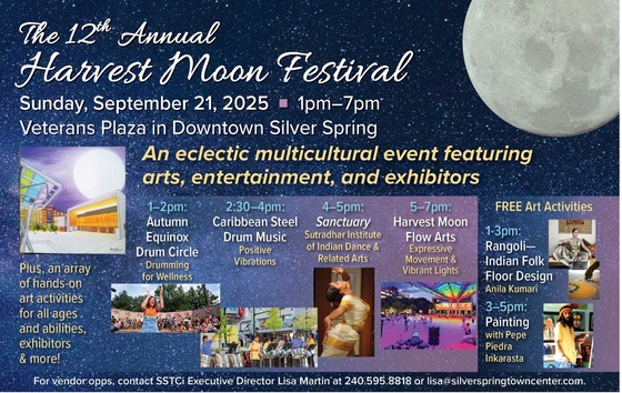 Free Harvest Moon Festival Shines Sept. 21 in Silver Spring 