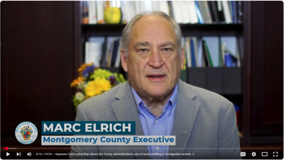 Montgomery County Executive Marc Elrich