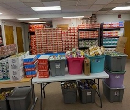 Women Who Care Ministries food distribution