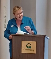 Denise Fredericks presenting in Gaithersburg