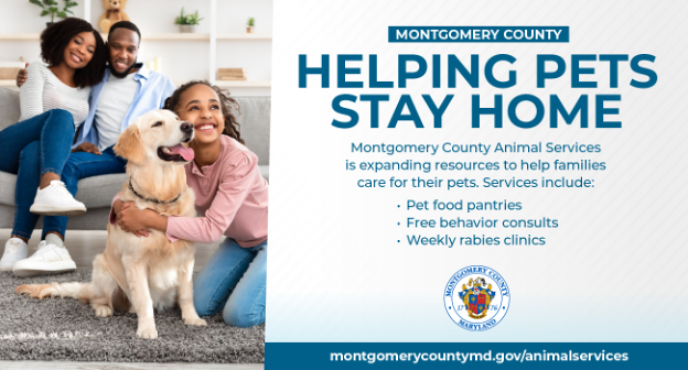 Montgomery County Animal Services Expands Resources to Support Families and Pets