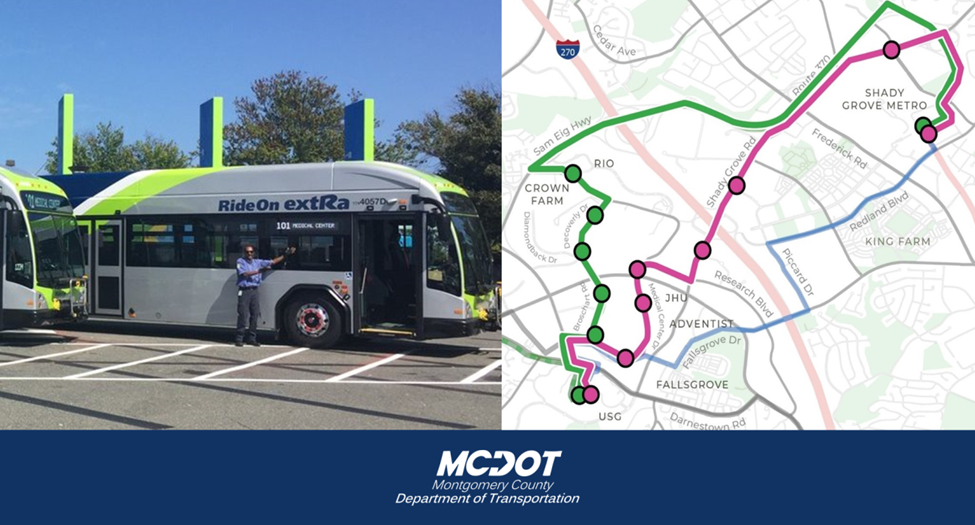 Great Seneca Transit Network Sees Significant Increase in Ridership After One Year of Service