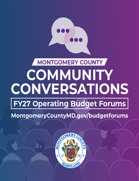 Next ‘Community Conversation’ About the Fiscal Year 27 Operating Budget to be Held for the East County Community on Monday, Oct. 6 