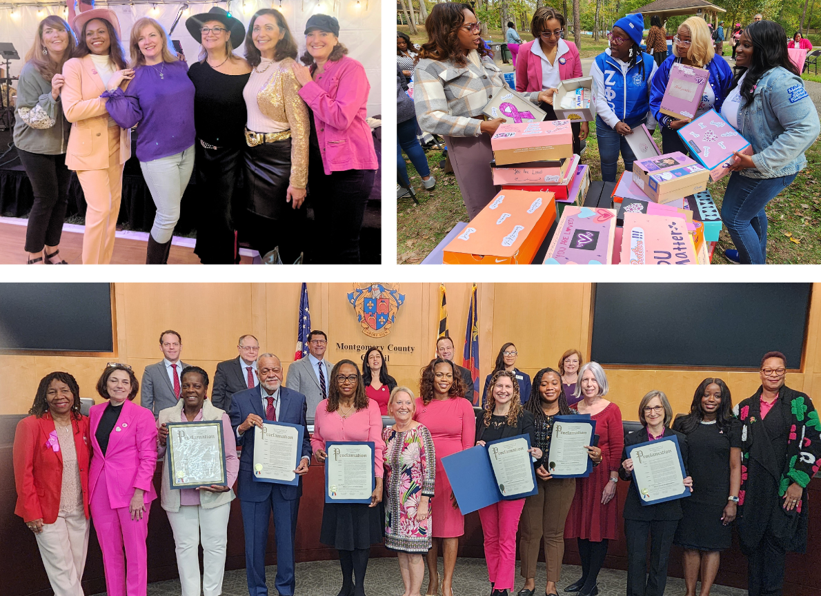 breast cancer awareness month proc collage