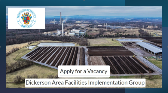 Help Needed to Guide Plan for Dickerson Area Solid Waste Facilities