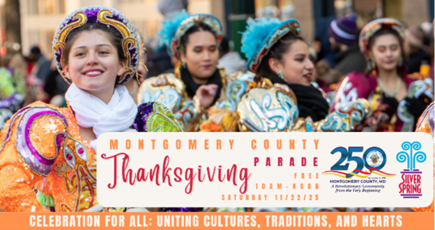 Kick off the Holiday Season at the Montgomery County Thanksgiving Parade on Saturday, Nov. 22 