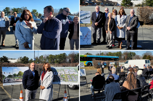 Lake Forest Transit Center Signing