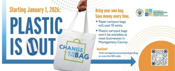 Montgomery County Moves to Reduce Waste with New Bag Law