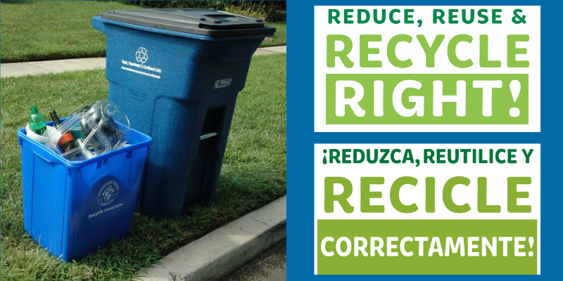 recycle right!