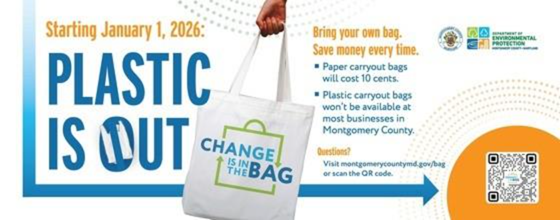 Montgomery County Moves to Reduce Waste with New Bag Law  