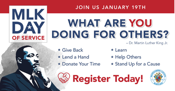 Registration Now Open For MLK Day of Service & Volunteer Fair  