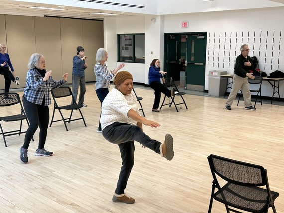 Senior Fitness class