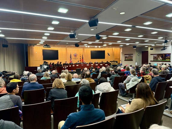 Road Safety Town Hall audience