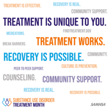 January is Substance Use Disorder Treatment Month: Explore Treatment and Recovery Resources 