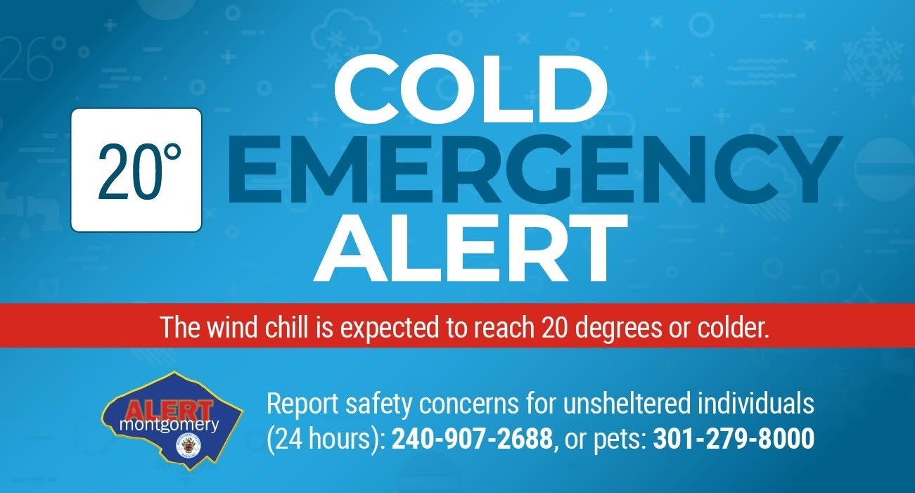 Cold Emergency Alert Graphic