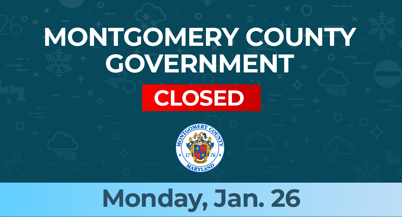 County Closed Monday, Jan. 26