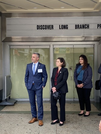 CM Stewart and Secretary Day in Long Branch