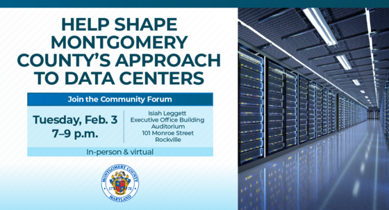 Data Center Community Forum February 3rd 7 to 9pm