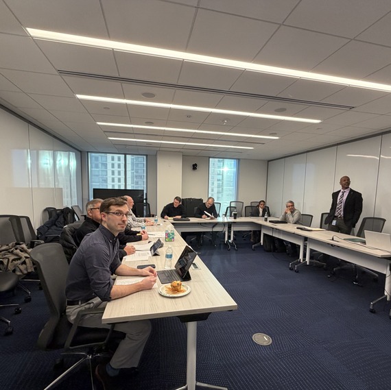 permitting advisory committee photo of hybrid meeting at dps 