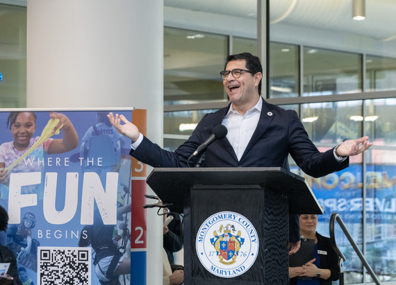 Gabe Albornoz at SSRAC Grand Opening