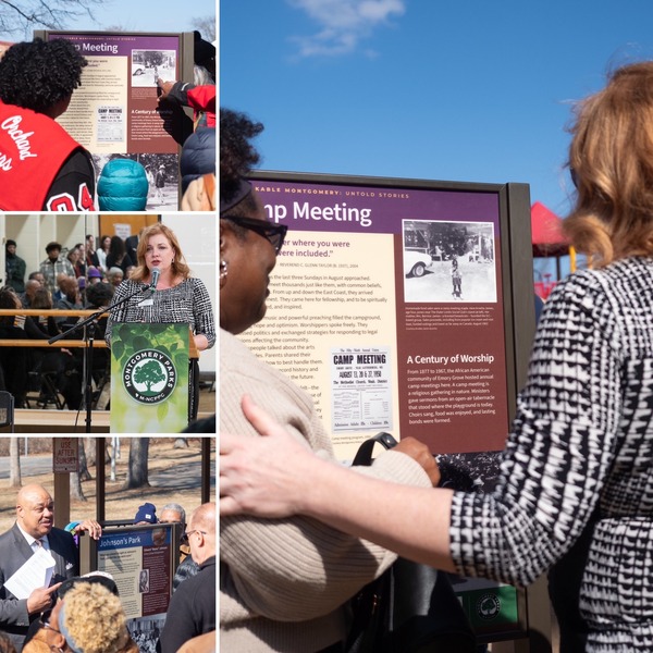 Johnson's Local Park history comermoration 