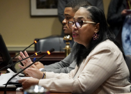 House Speaker Joseline Peña-Melnyk testifying on her energy legislation