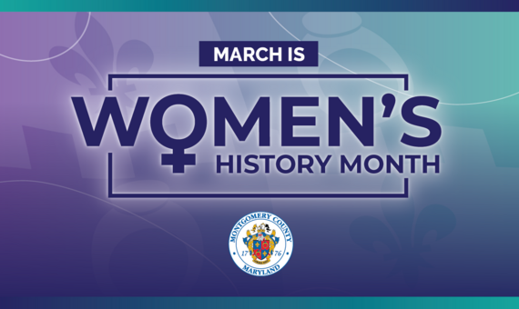 women's history month graphic for march 
