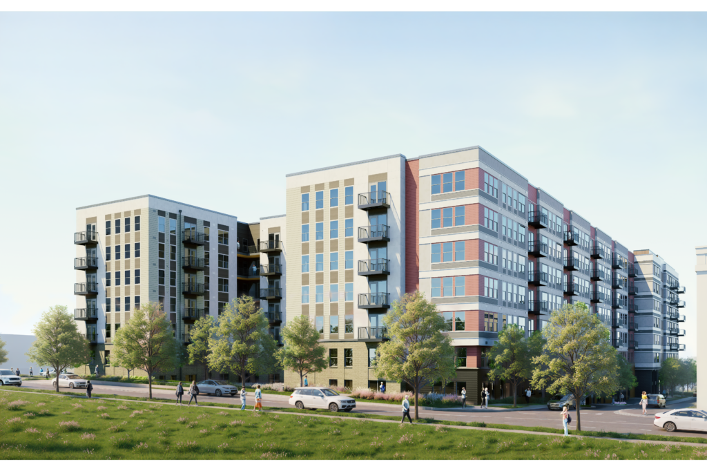 Rendering of NoBe II apartment complex