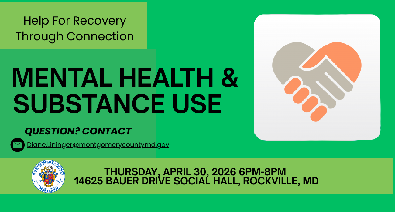 DHHS Mental Health and Substance Use Forum Graphic English Version