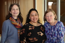 Jan Stewart, Diana Preston, and Catherine "Cam" Crockett