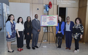 Board leaders and staff