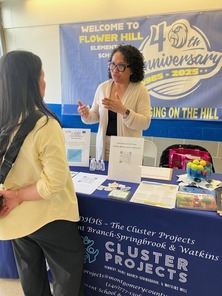 Watkins Mill Cluster at outreach event