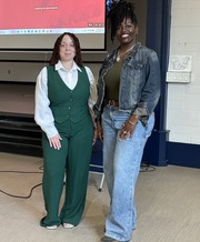 Taylor Turner and Kelli Dominique Hudson