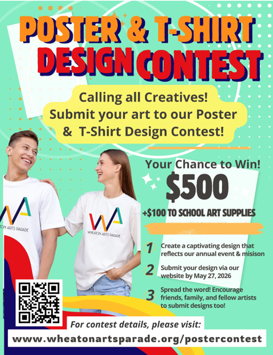 Wheaton Arts Parade Launches 10th Anniversary Poster Contest 