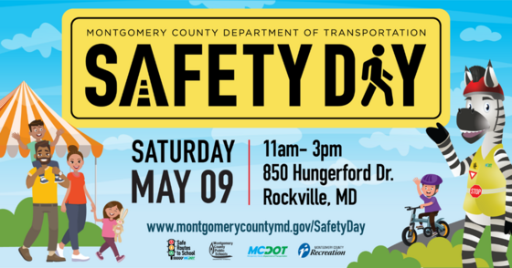 Safety Day Fair in Rockville on Saturday, May 9