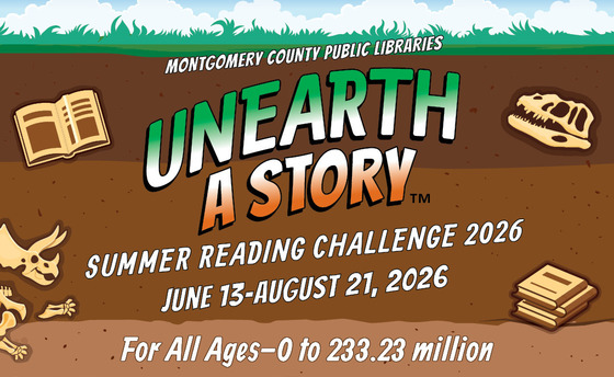 MCPL Summer Reading Challenge Graphic; Pre-Registration Begins Friday, May 15