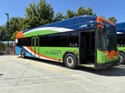 MCDOT Howard County BRT Flash Bus