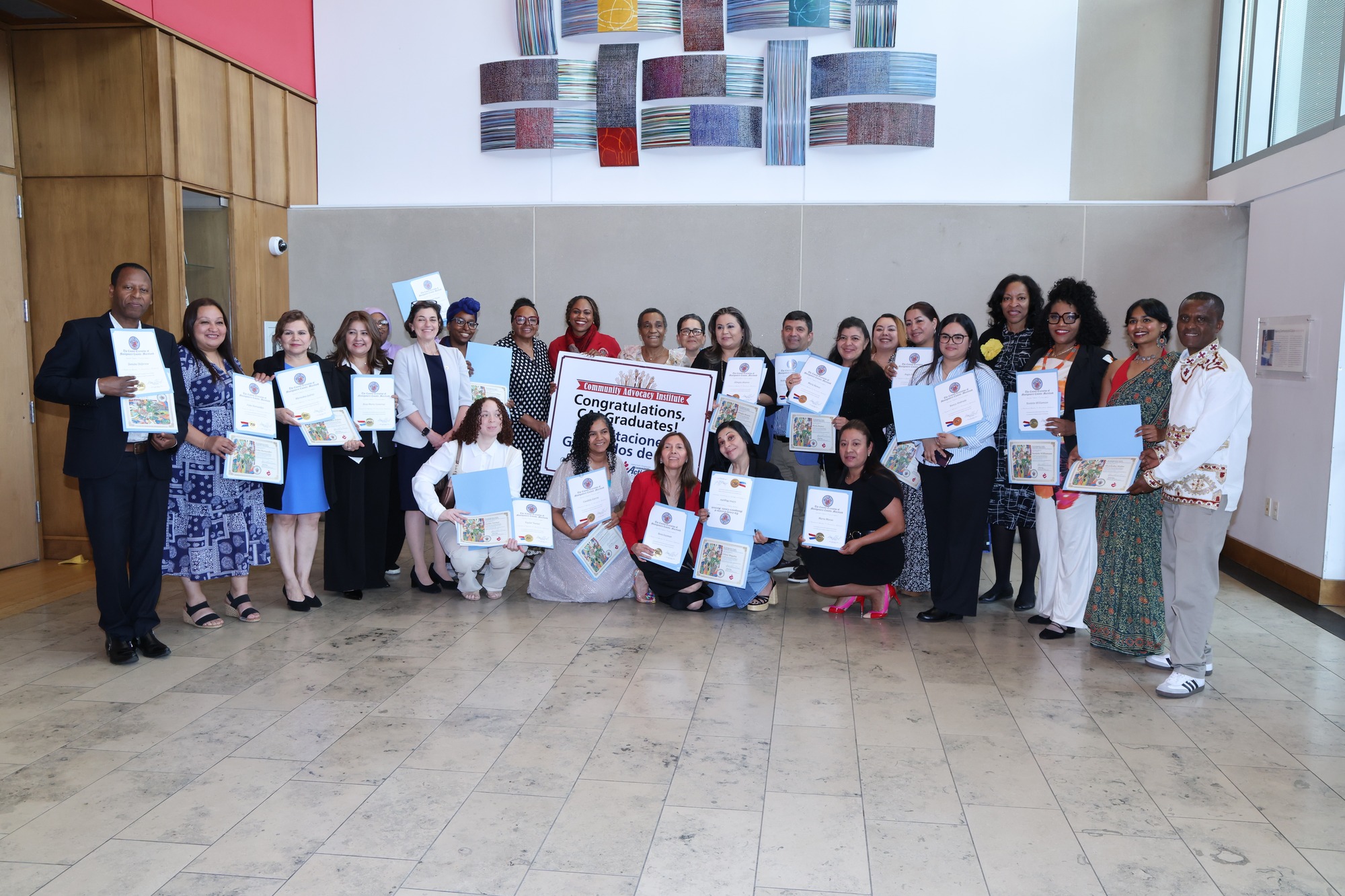 Photo of 2026 Community Advocacy Institute Graduates
