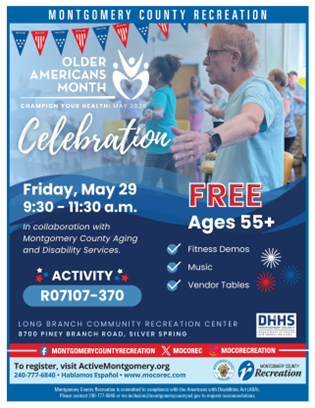 Celebrate Older Americans Month with Montgomery County 
