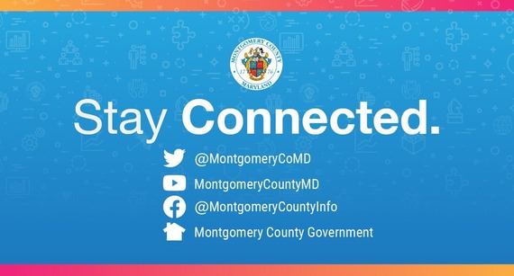 stay connected graphic with icons for social media 