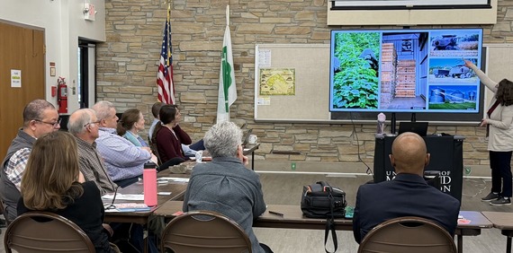dps staff at ag meeting in derwood