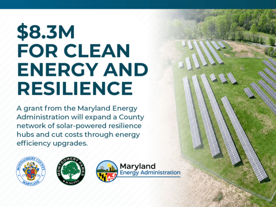 Office of Grants Management 8.3 Million Dollars For Clean Energy and Resilience Graphic