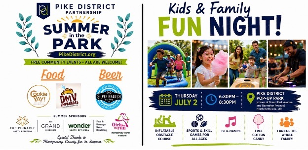 Pike District Hosting Inaugural Family Fun Night Thursday, July 2 