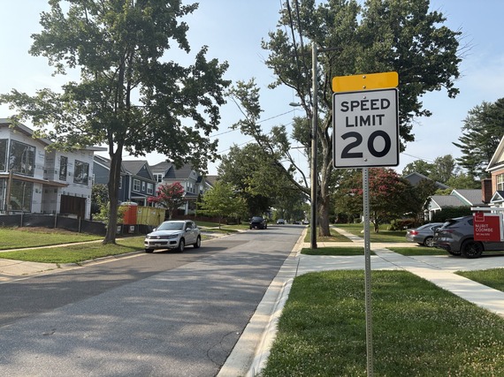New reduced speeds keeping our neighborhoods safe.