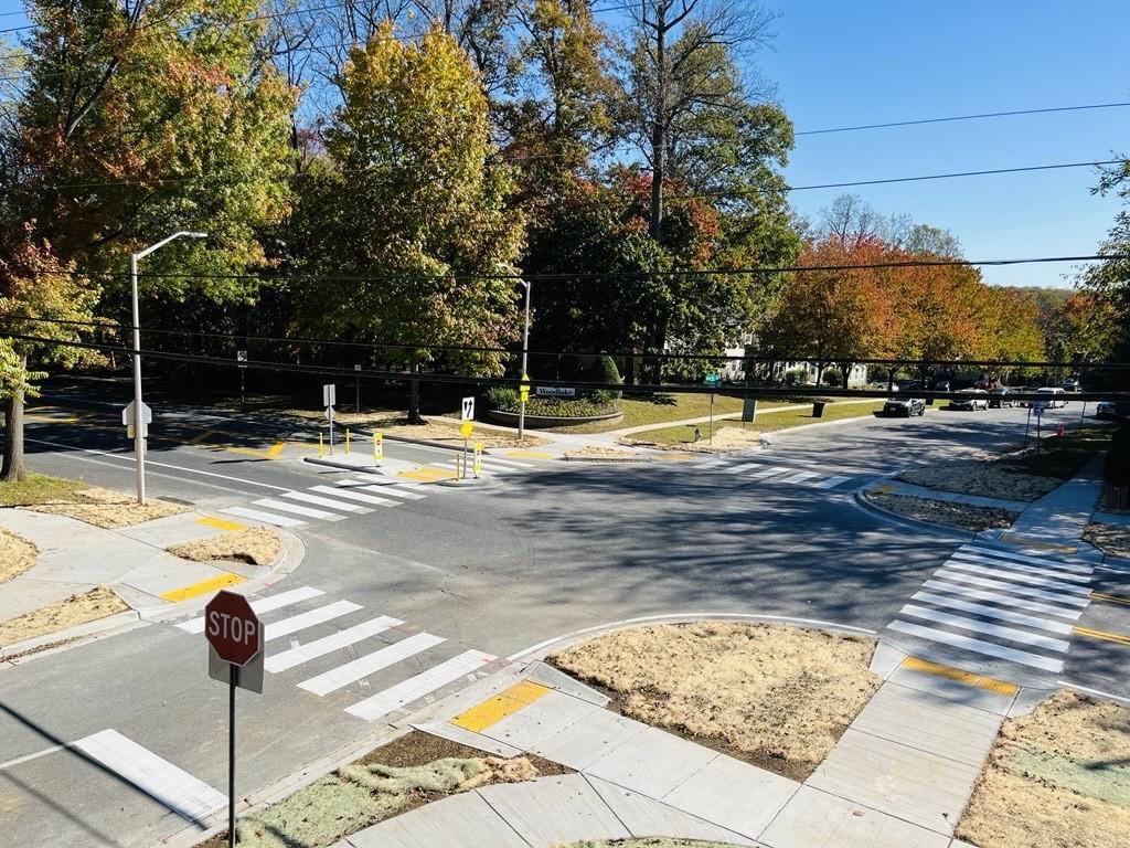 MCDOT Vision Zero pedestrian intersection