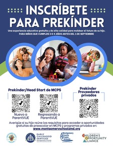 Head Start flyer - Spanish