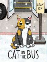 cat on bus